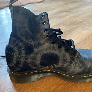 Tie dye Doc Martens Boots